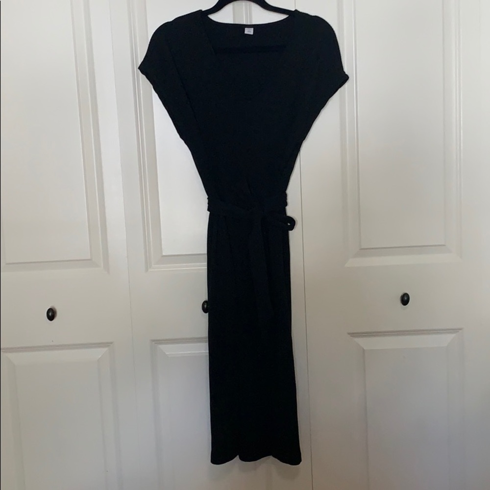 Ribbed midi shirt dress